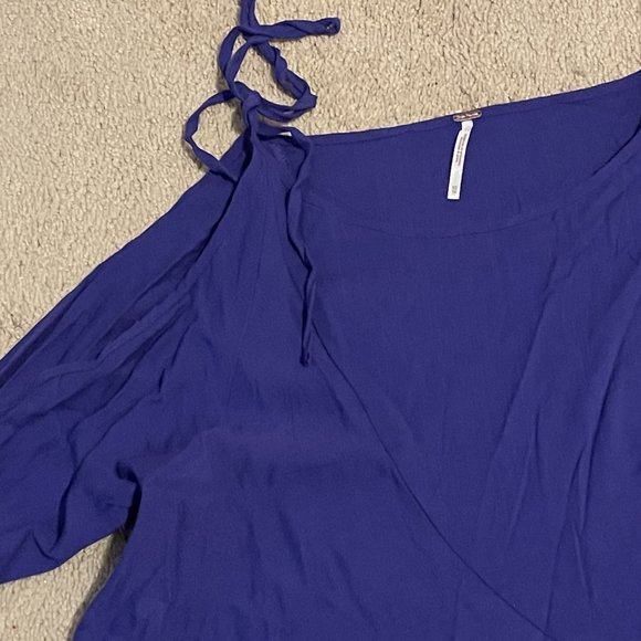 Free People Clear Skies Tunic Top Violet - Picture 3 of 4
